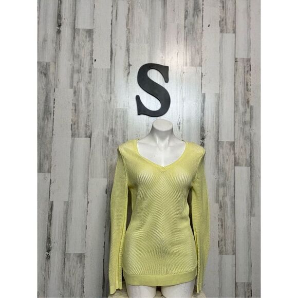 Banana republic yellow blouse size small - Picture 1 of 6